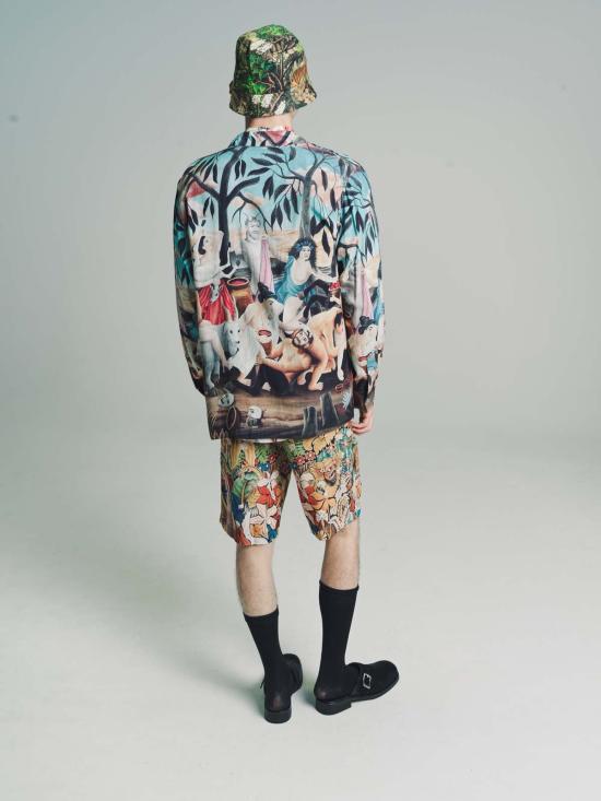  엔드리스 조이 긴팔 셔츠 폴리 바카날 롱슬리브  멀티 - ENDLESS JOY