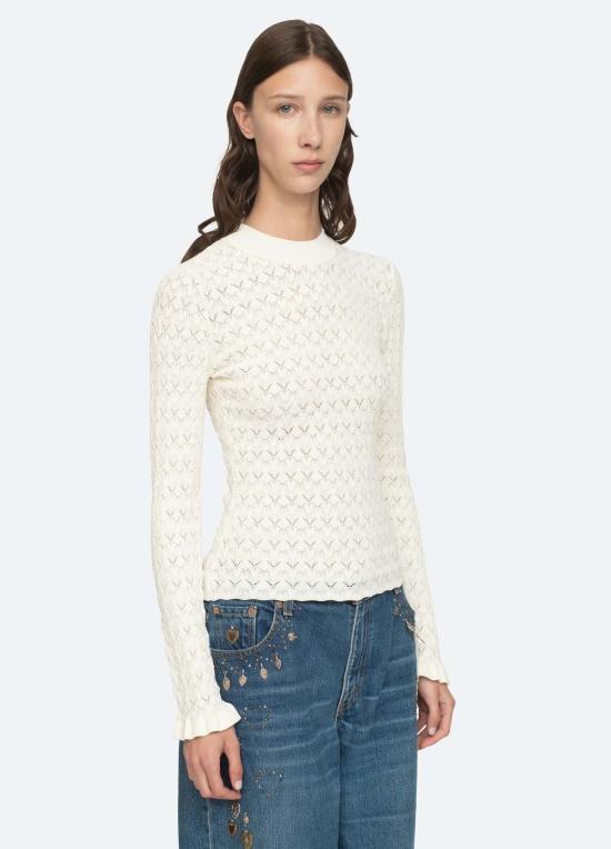  씨뉴욕 스웨터 RS24 191 CREAM - SEA NY