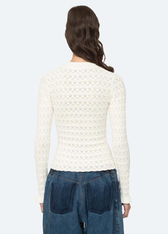  씨뉴욕 스웨터 RS24 191 CREAM - SEA NY