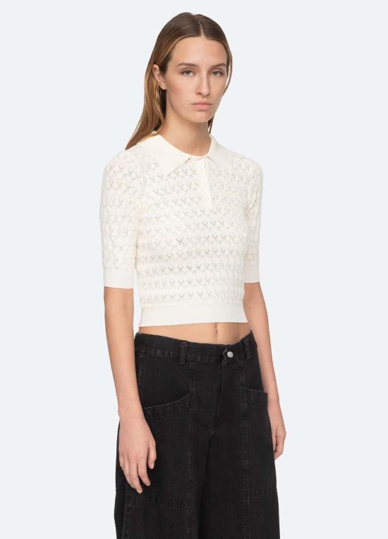  씨뉴욕 스웨터 RS24 151 CREAM - SEA NY