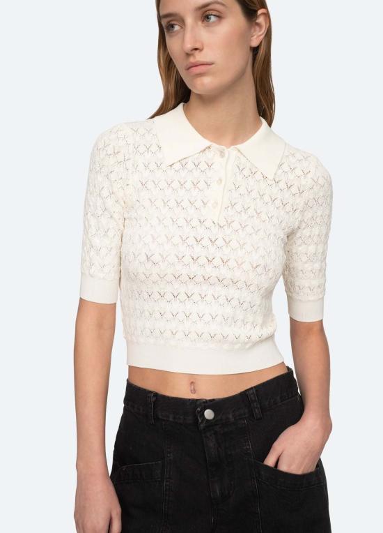  씨뉴욕 스웨터 RS24 151 CREAM - SEA NY