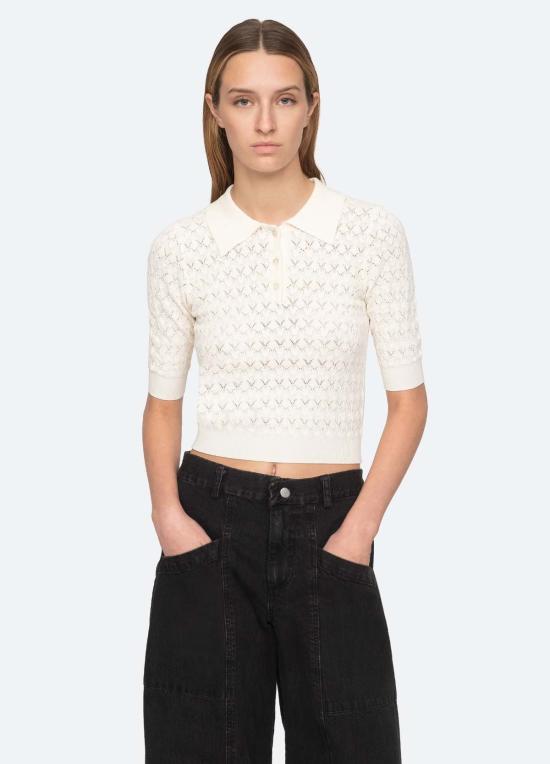  씨뉴욕 스웨터 RS24 151 CREAM - SEA NY
