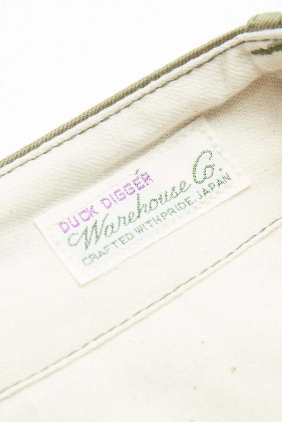  웨어하우스 스트레이트 팬츠 & Co. Lot 1082 덕 디거 치노스 웨스트 포인트 그린 - WAREHOUSE