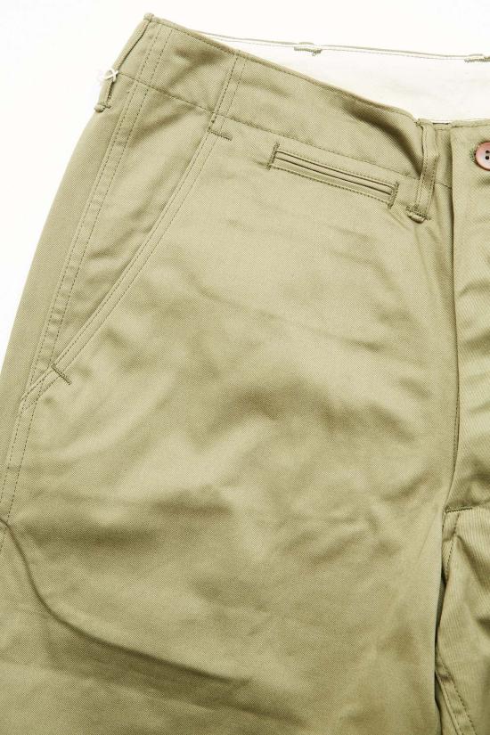  웨어하우스 스트레이트 팬츠 & Co. Lot 1082 덕 디거 치노스 웨스트 포인트 그린 - WAREHOUSE