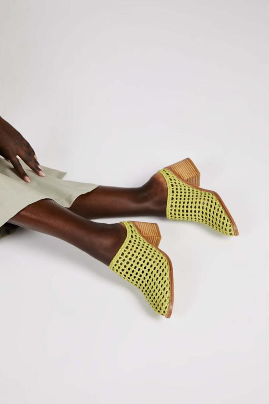  인텐셔널리 블랭크 뮬/슬리퍼 "의도적으로." 캡스 바스켓 뮬 멀티 - INTENTIONALLY BLANK