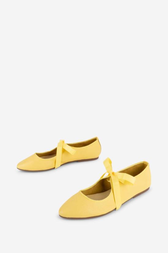  인텐셔널리 블랭크 뮬/슬리퍼 "의도적으로." 밸리 솔 발레 플랫 블랙 - INTENTIONALLY BLANK