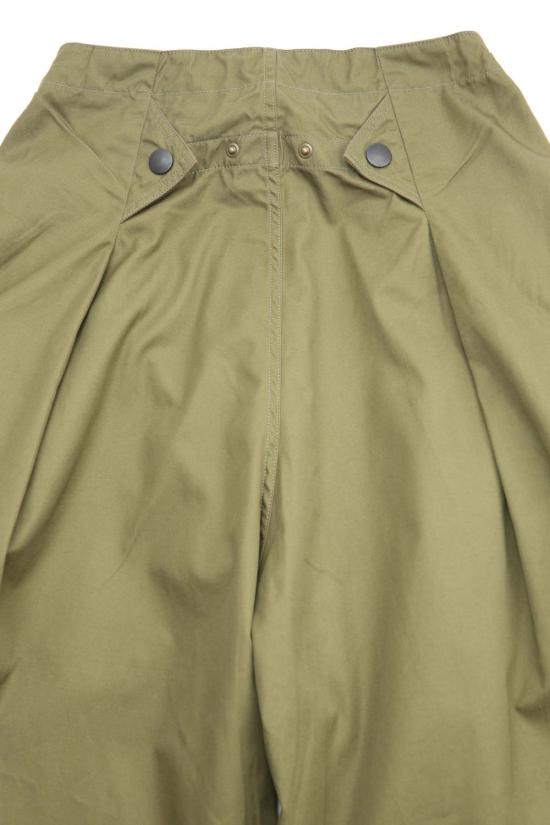  캐피탈 카고 팬츠 카피탈 빗드 가베르진 아오자이 카고  카키 - KAPITAL