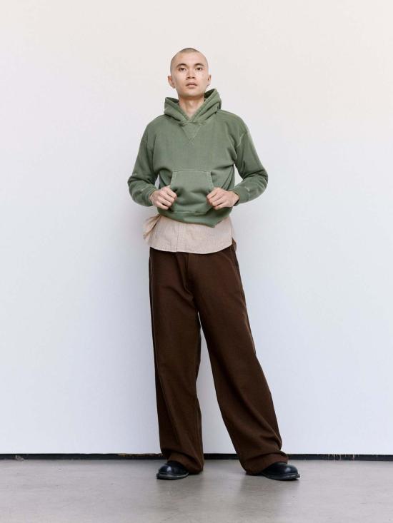  타이가 타카하시 후드 티셔츠 Dpto 독점 후드 스웨트 셔츠 쿠와 다이드 - TAIGA TAKAHASHI