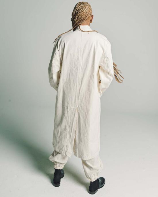  본 소노 코트 Von Sono 시드 델라 더스터코트 내추럴 - VON SONO