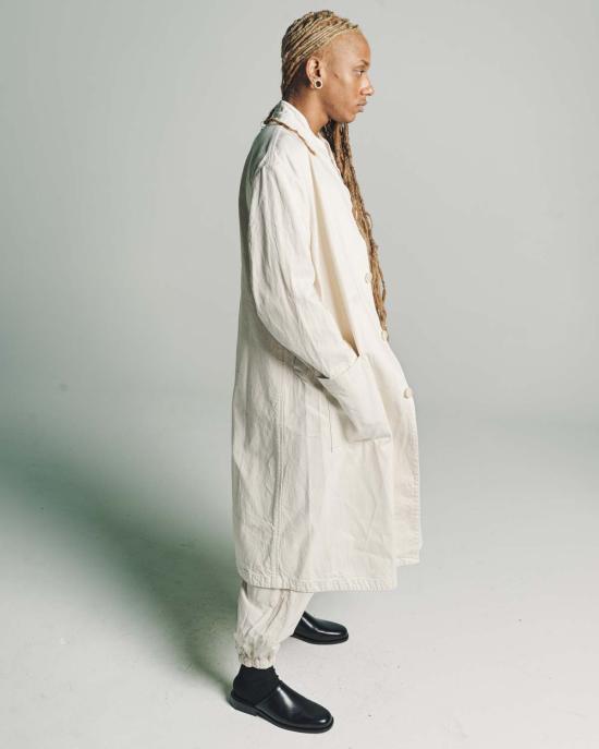  본 소노 코트 Von Sono 시드 델라 더스터코트 내추럴 - VON SONO