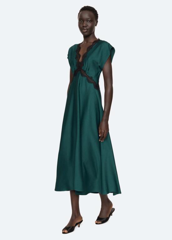  씨뉴욕 롱 원피스 Sea Ny Noa V넥 드레스 - SEA NY