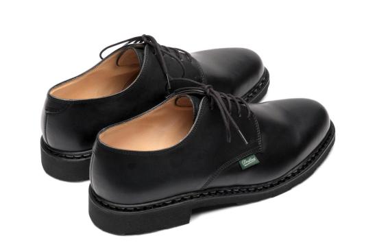  파라부트 드레스 슈즈 남성용 아를 그리프 II 리스 느와르 블랙 슈즈 - PARABOOT