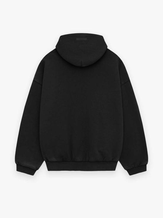  피어오브갓 후드 티셔츠 Fear Of God 헤비 플리스 후드 티셔츠 블랙 - FEAR OF GOD