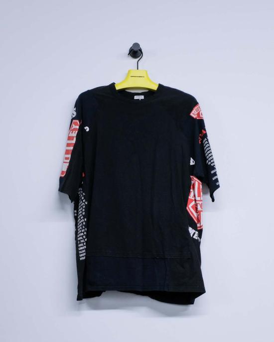  올드 파크 후드 티셔츠 올드파크 빈티지 밴드 트라이 티 블랙 - OLD PARK