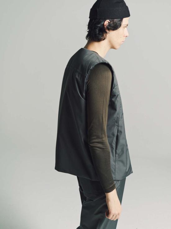  쥐알텐케이 베스트 Gr10 K 석탄 Wr 적층 2L 단열 패딩 조끼 회색 - GR10K