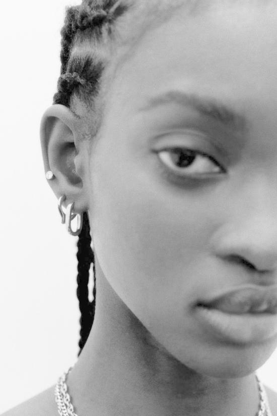  마리아 블랙 이어링 슬릭  골드 - MARIA BLACK