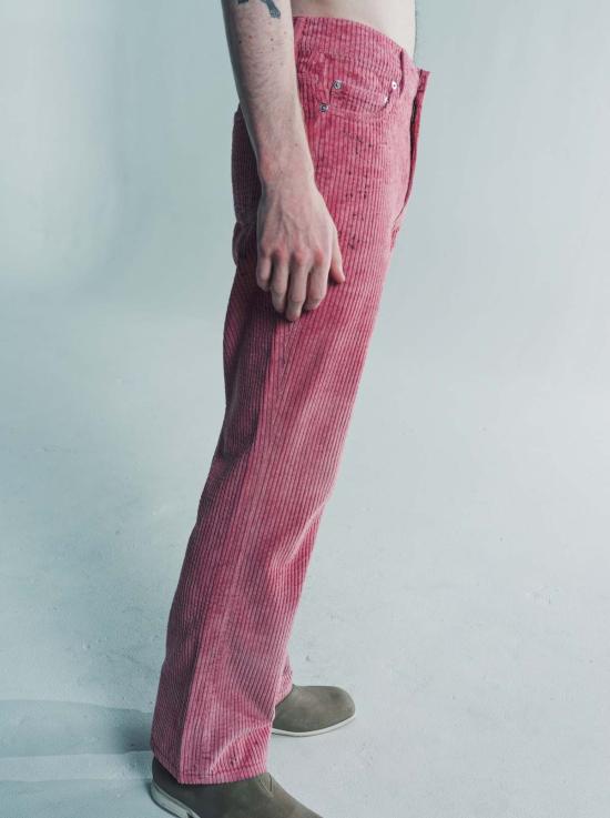  아워레가시 스트레이트 팬츠 Our Legacy Cord 70s 컷 앤틱 핑크 러스틱 - OUR LEGACY