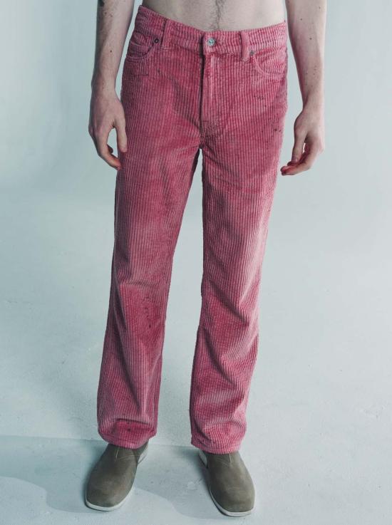  아워레가시 스트레이트 팬츠 Our Legacy Cord 70s 컷 앤틱 핑크 러스틱