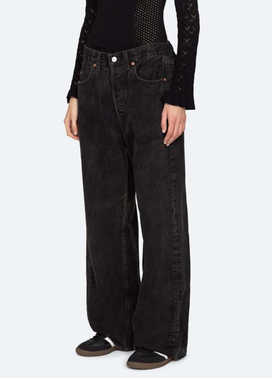  씨뉴욕 데님 팬츠 RS24 105 BLACK - SEA NY