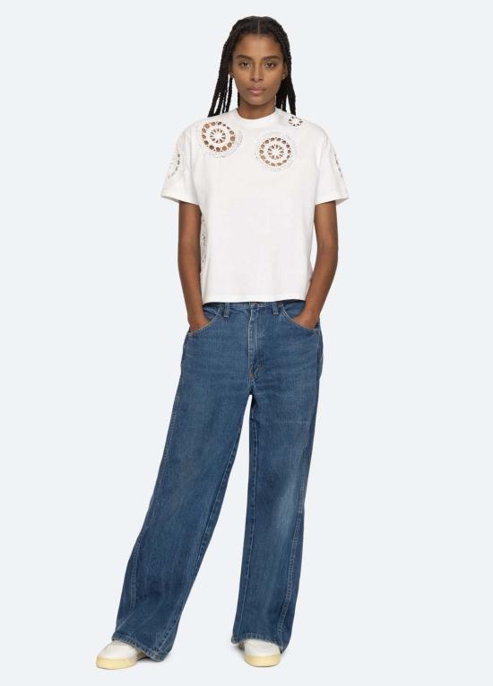  씨뉴욕 데님 팬츠 씨 나이 엘레나 팬츠 - SEA NY