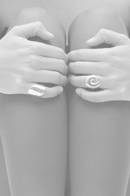  앙하리드 스튜디오 반지 Angharad Studio 스털링 스피라 링 I 스털링 실버 - ANGHARAD STUDIO