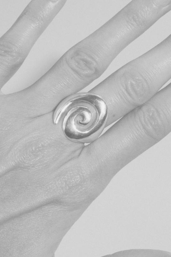  앙하리드 스튜디오 반지 Angharad Studio 스털링 스피라 링 I 스털링 실버 - ANGHARAD STUDIO