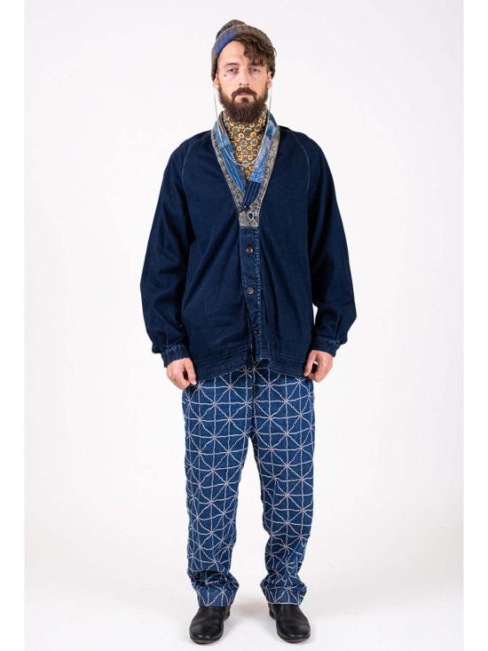  캐피탈 긴팔 셔츠 Kapital 8oz Idg 데님 타이거 Juddbhan  노라기 리메이크 카키