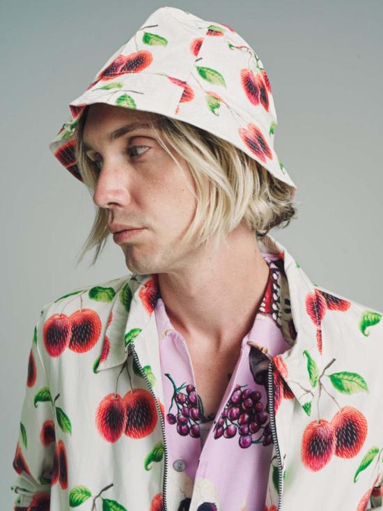  엔드리스 조이 버킷햇 텐셀 버킷 햇 화이트/람부탄