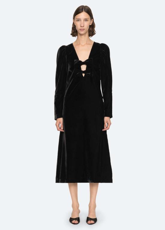  씨뉴욕 롱 원피스 씨 나이 타시 드레스 - SEA NY