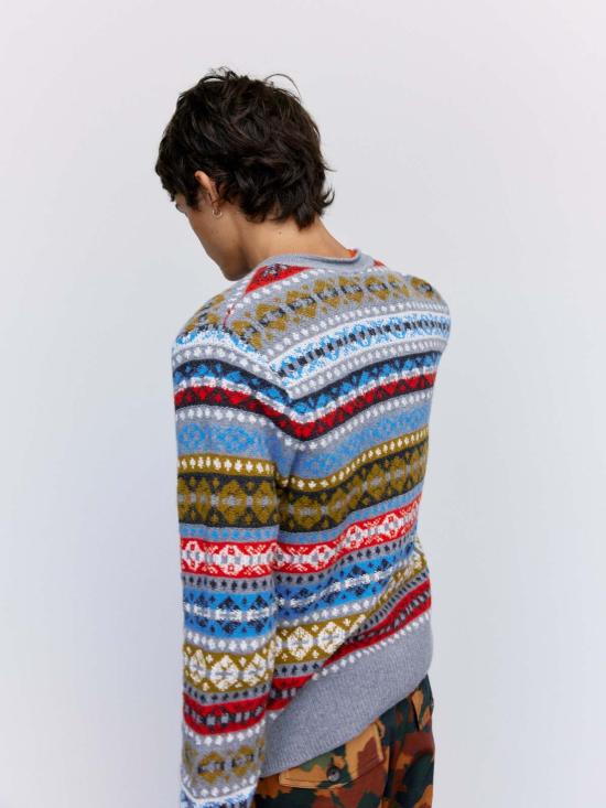  웨일즈보너 가디건 웨일즈 보너 페어아일 울 아스트랄 카디건 - WALES BONNER