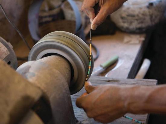  제라드 앤 메리 칼라바자 목걸이/팬던트 제라드 & 메리 칼라바자 헤이시 그레이 올리브 쉘 인도네시아 팔찌 멀티컬러 - GERARD & MARY CALABAZA