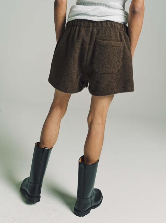  리에르 숏팬츠 Rier 울 플리스 쇼트 에베인 - RIER