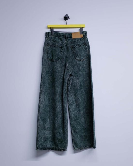  MM6 메종마르지엘라 데님 팬츠 Mm6 메종 마르지엘라 숫자 데님 바지 그린 - MM6 MAISON MARGIELA