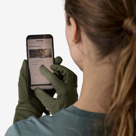  파타고니아 장갑 Patagonia R1 데일리 글러브 블랙 - PATAGONIA