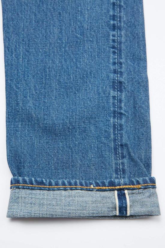  오어슬로우 데님 팬츠 Or Slow 107 아이비핏 슬림진 2년 세탁 - ORSLOW