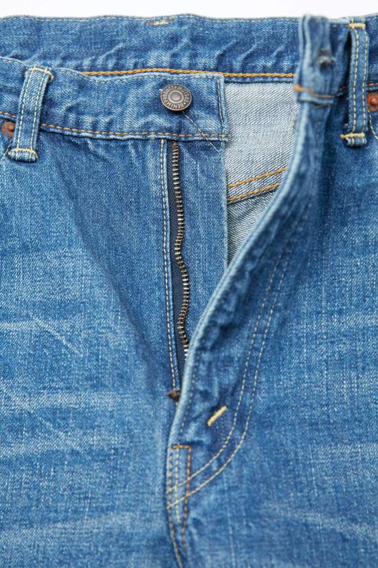  오어슬로우 데님 팬츠 Or Slow 107 아이비핏 슬림진 2년 세탁 - ORSLOW