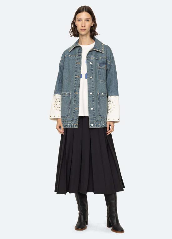  씨뉴욕 데님 자켓 Sea Ny Liam 재킷 - SEA NY