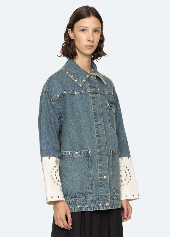  씨뉴욕 데님 자켓 Sea Ny Liam 재킷 - SEA NY