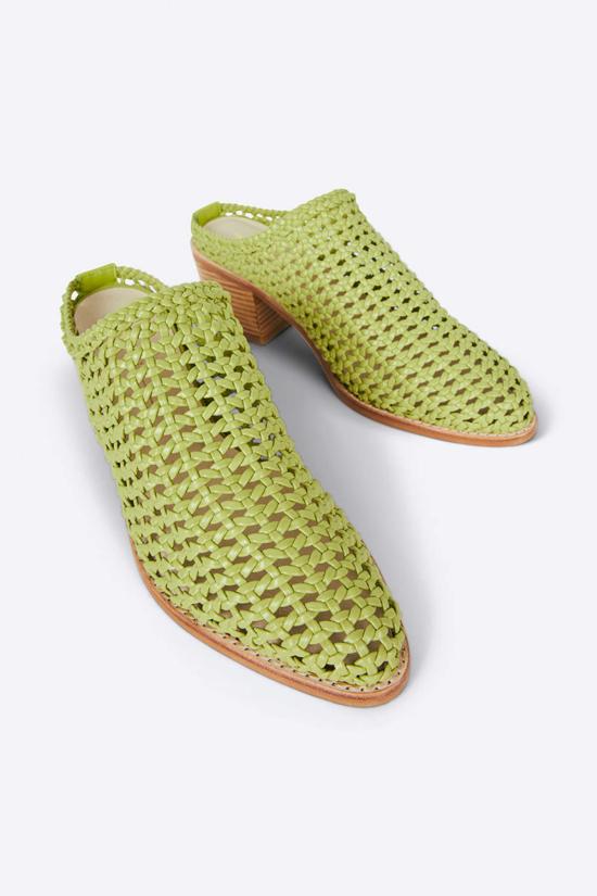  인텐셔널리 블랭크 뮬/슬리퍼 "의도적으로." 캡스 바스켓 뮬 멀티 - INTENTIONALLY BLANK