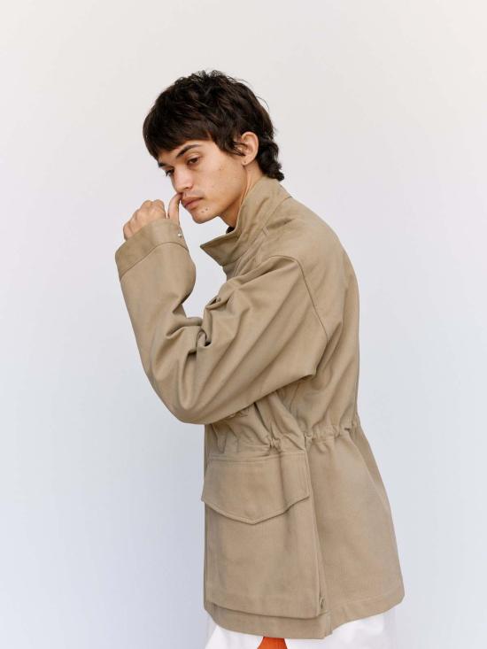  쓰리맨 자켓 3인용 코튼 필드 재킷 폰 - 3MAN