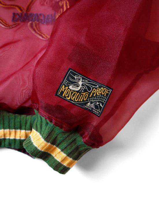  캐피탈 자켓 쉬어 수비니어 엔지 재킷 레드 - KAPITAL