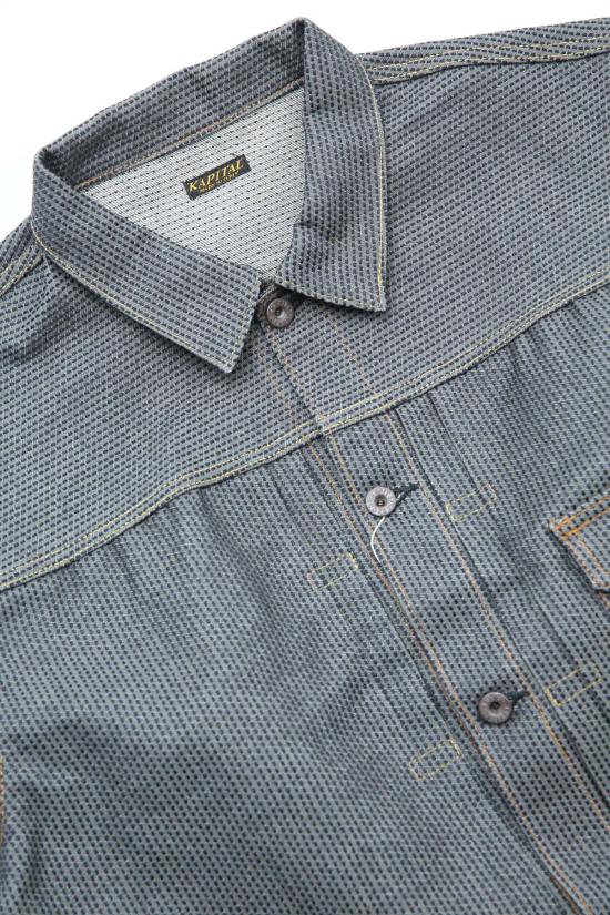  캐피탈 데님 자켓 카피탈 센추리 데님 1세팅 재킷 블루 - KAPITAL