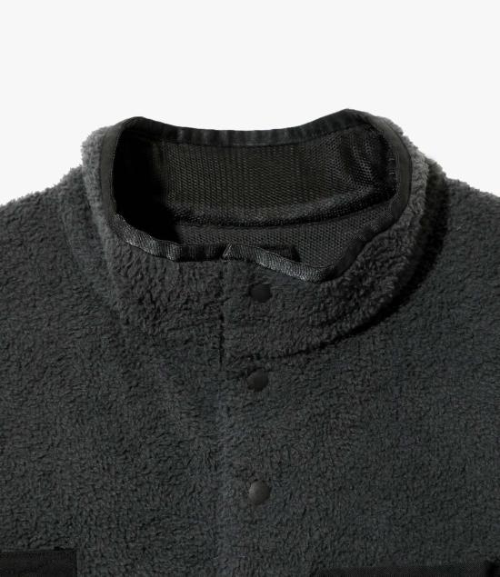  사우스투웨스트에잇 자켓 South2 West8 텐카라 트라우트 폴리 플리스 풀오버 재킷 차콜 - SOUTH2 WEST8