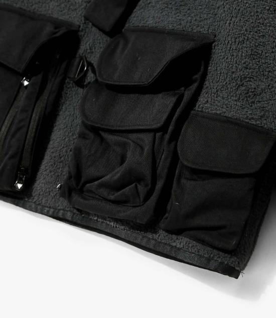  사우스투웨스트에잇 자켓 South2 West8 텐카라 트라우트 폴리 플리스 풀오버 재킷 차콜 - SOUTH2 WEST8