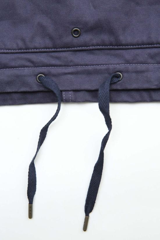  캐피탈 자켓 Kapital Chino 2 Tones Nickle "6" Anorak Jacket Camel/Navy - KAPITAL