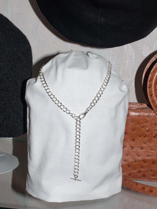  마틴 알리 목걸이/팬던트 걸프렌드 링크 체인 실버 - MARTINE ALI