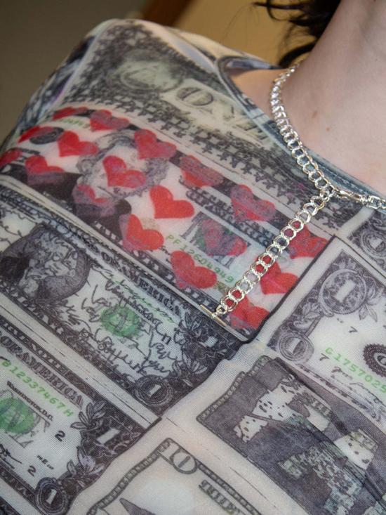  마틴 알리 목걸이/팬던트 걸프렌드 링크 체인 실버 - MARTINE ALI