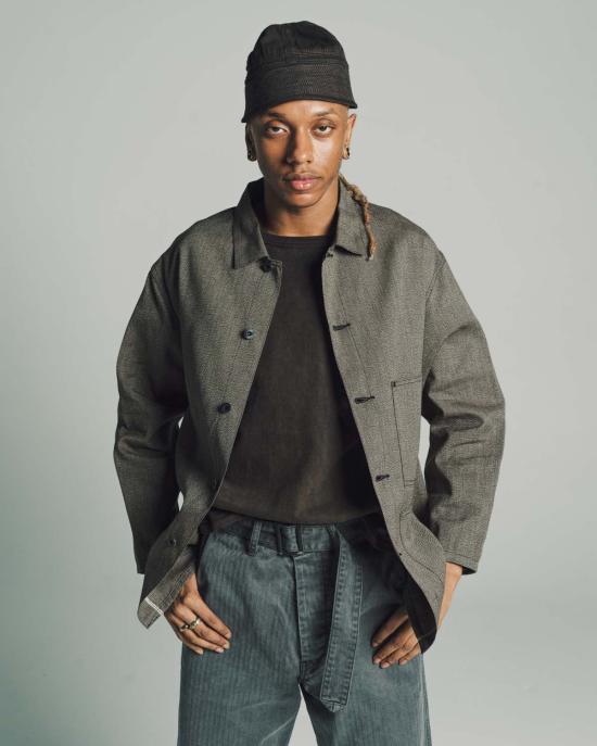  타이가 타카하시 자켓 커버올 재킷 C. 1940년대 커버트