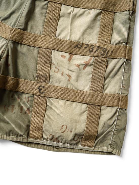  캐피탈 숏팬츠 Kapital Cotton Weather Cloth Prisnor Craft Tattersall 리메이크 반바지 카키 - KAPITAL