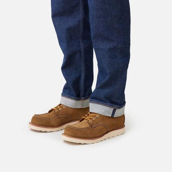  레드윙 부츠 Red Wing Shoes 남성용 6인치 가죽  올리브 모하비